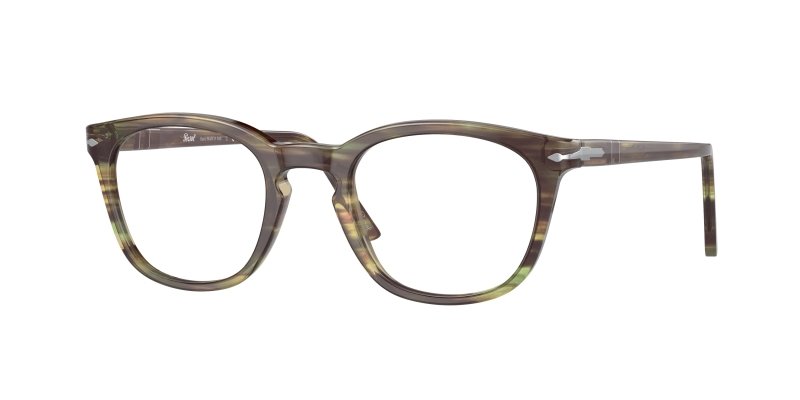Persol 0PO3258V Striped Green 8056597641500