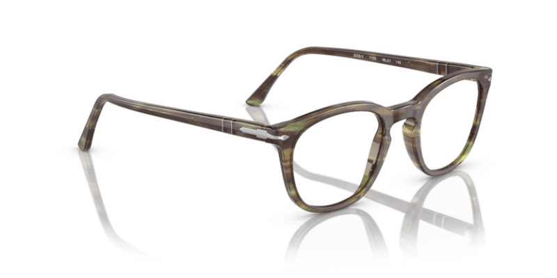 Persol 0PO3258V Striped Green 8056597641500