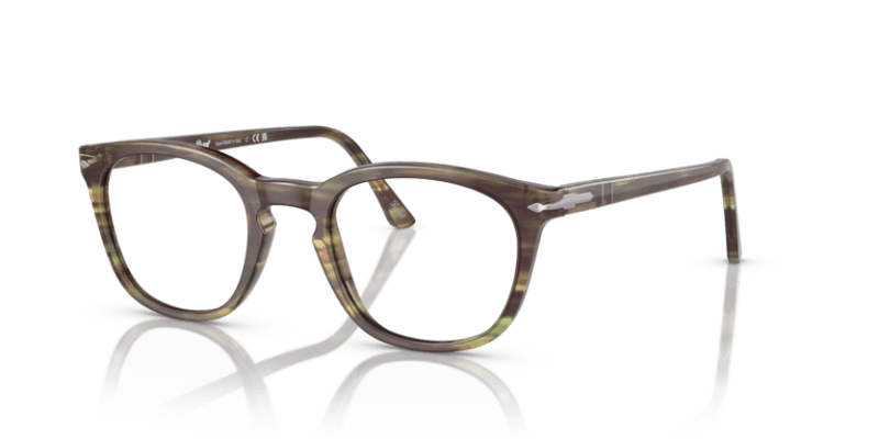Persol 0PO3258V Striped Green 8056597641500