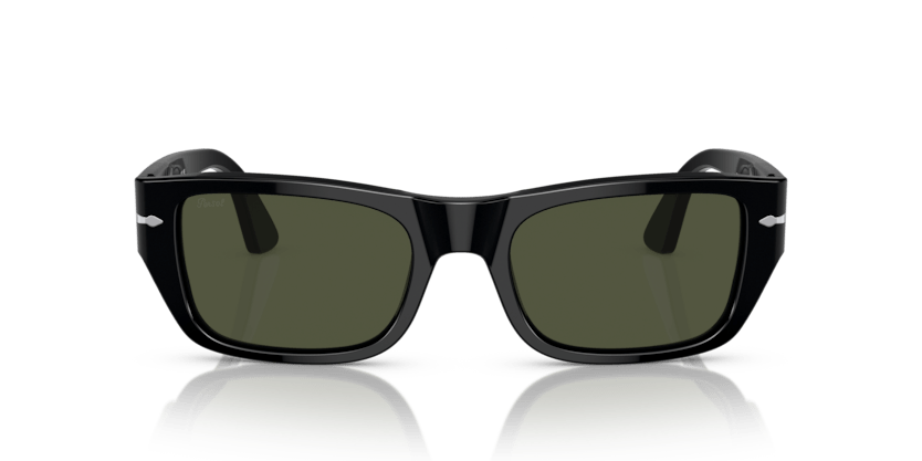 0PO3268S - Persol - Frame: Black - (Black 95/31) - Lens: Green - 53 MM - Ardor Eyewear