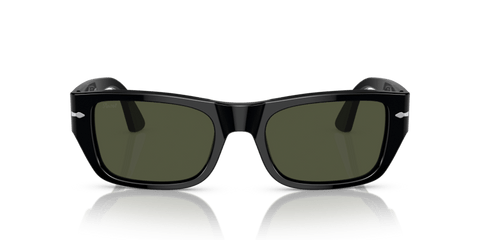 0PO3268S - Persol - Frame: Black - (Black 95/31) - Lens: Green - 53 MM - Ardor Eyewear