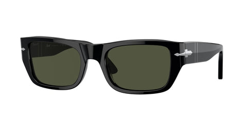 0PO3268S - Persol - Frame: Black - (Black 95/31) - Lens: Green - 53 MM - Ardor Eyewear