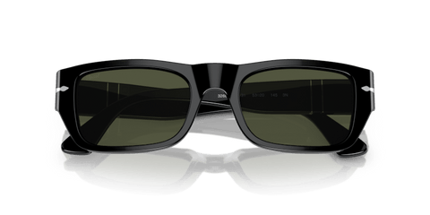 0PO3268S - Persol - Frame: Black - (Black 95/31) - Lens: Green - 53 MM - Ardor Eyewear