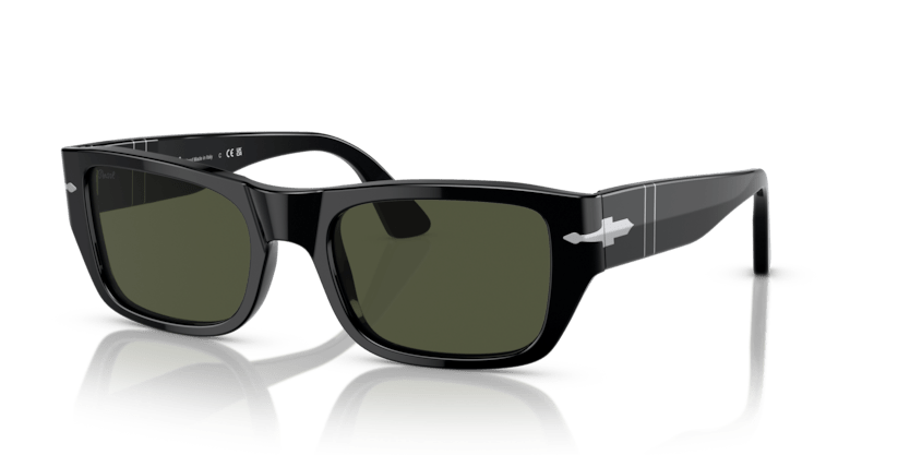 0PO3268S - Persol - Frame: Black - (Black 95/31) - Lens: Green - 53 MM - Ardor Eyewear