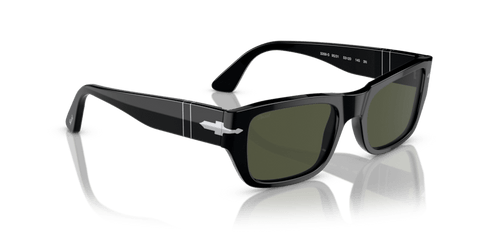 0PO3268S - Persol - Frame: Black - (Black 95/31) - Lens: Green - 53 MM - Ardor Eyewear