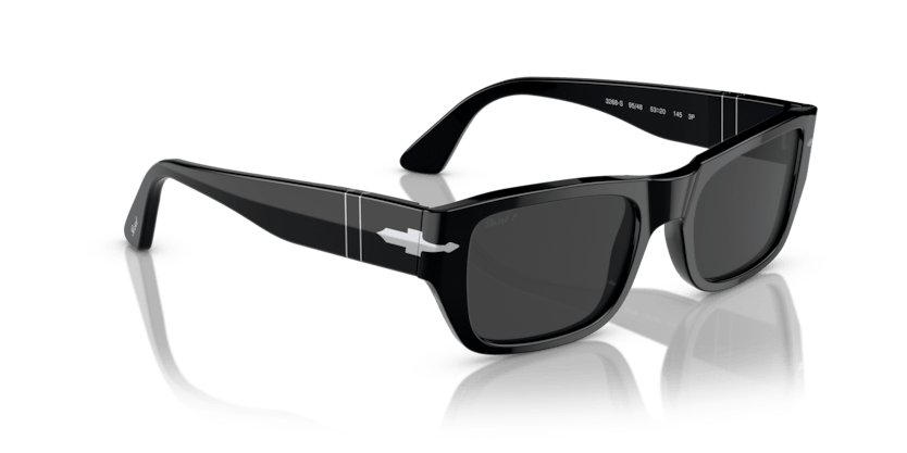 0PO3268S - Persol - Frame: Black - (Black 95/48) - Lens: Polar Black Polarized - 53 MM - Ardor Eyewear