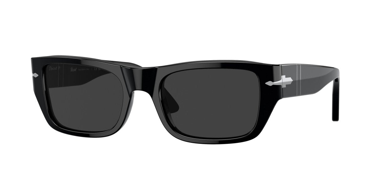 0PO3268S - Persol - Frame: Black - (Black 95/48) - Lens: Polar Black Polarized - 53 MM - Ardor Eyewear