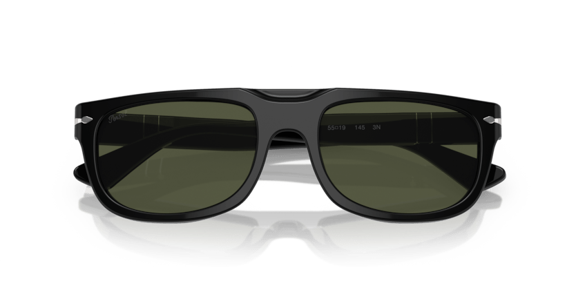 0PO3271S - Persol - Black - 95/31 - Black - 55 MM - Ardor Eyewear