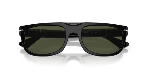 0PO3271S - Persol - Black - 95/31 - Black - 55 MM - Ardor Eyewear