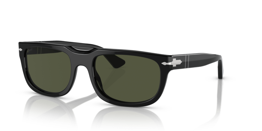 0PO3271S - Persol - Black - 95/31 - Black - 55 MM - Ardor Eyewear