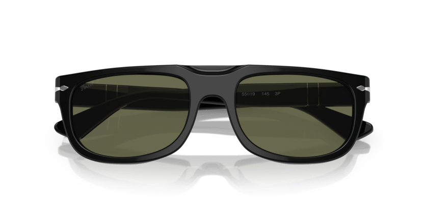 0PO3271S - Persol - Black - 95/58 - Black - 55 MM - Ardor Eyewear