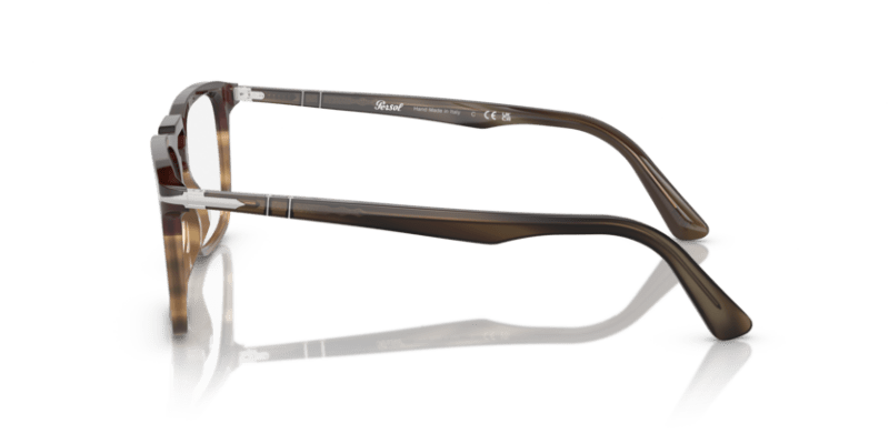 Persol 0PO3277V Black/Striped Brown 8056597540070