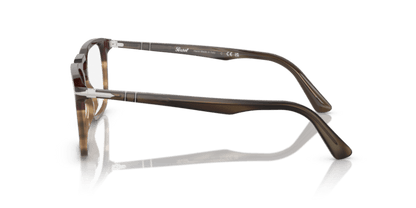 Persol 0PO3277V Black/Striped Brown 8056597540070