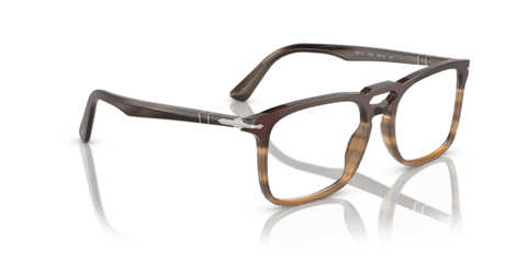Persol 0PO3277V Black/Striped Brown 8056597540070