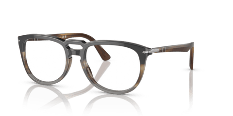 Persol 0PO3278V Black/Striped Brown 8056597529235