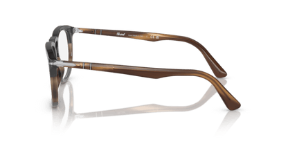 Persol 0PO3278V Black/Striped Brown 8056597529235