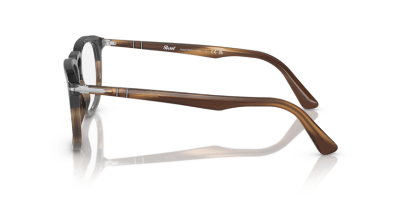 Persol 0PO3278V Black/Striped Brown 8056597529235