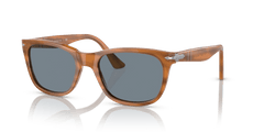 0PO3291S - Persol - (Striped Brown) Light Blue - 57 - 19 - 145 MM - Ardor Eyewear 8056597599115