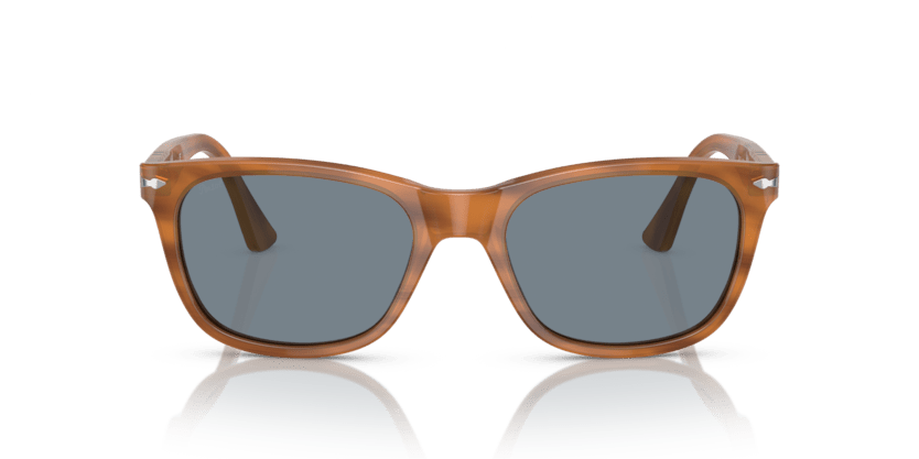 0PO3291S - Persol - (Striped Brown) Light Blue - 57 - 19 - 145 MM - Ardor Eyewear 8056597599115