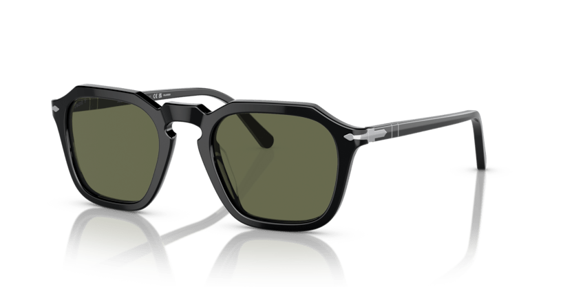 0PO3292S - Persol - (Black) Polarized Green - 50 - 21 - 145 MM - Ardor Eyewear 8056597593793