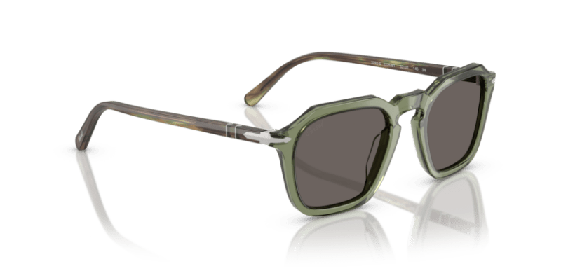 Transparent Green - 0PO3292S 8056262492161 Persol Sunglasses Unisex Square