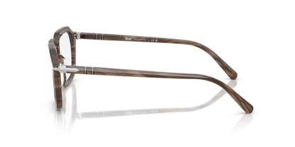 Striped Brown - 0PO3292V 8056262356470 Persol Eyeglasses Unisex Square