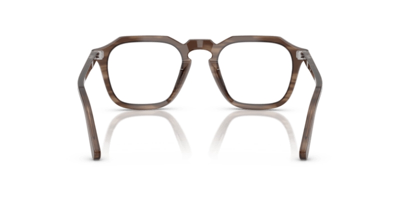 Striped Brown - 0PO3292V 8056262356470 Persol Eyeglasses Unisex Square