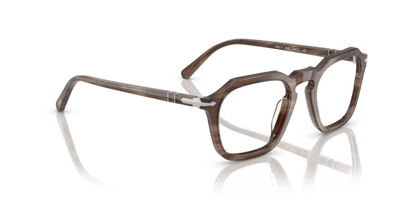 Striped Brown - 0PO3292V 8056262356470 Persol Eyeglasses Unisex Square