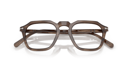 Striped Brown - 0PO3292V 8056262356470 Persol Eyeglasses Unisex Square