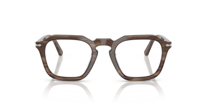 Striped Brown - 0PO3292V 8056262356470 Persol Eyeglasses Unisex Square