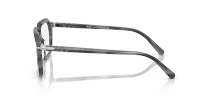 Striped Grey - 0PO3292V 8056262356456 Persol Eyeglasses Unisex Square