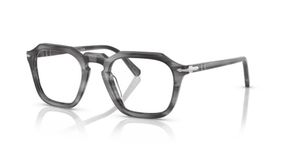 Striped Grey - 0PO3292V 8056262356456 Persol Eyeglasses Unisex Square