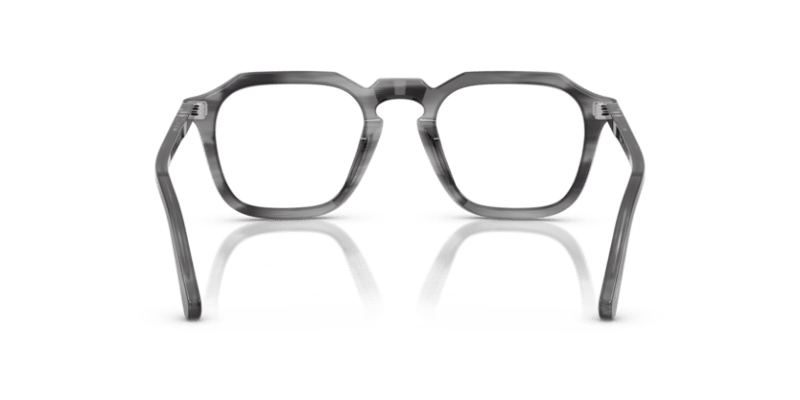 Striped Grey - 0PO3292V 8056262356456 Persol Eyeglasses Unisex Square