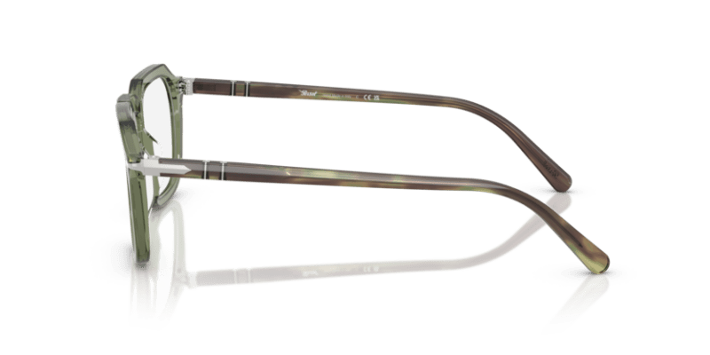 Transparent Green - 0PO3292V 8056262492154 Persol Eyeglasses Unisex Square