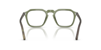 Transparent Green - 0PO3292V 8056262492154 Persol Eyeglasses Unisex Square