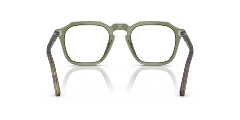 Transparent Green - 0PO3292V 8056262492154 Persol Eyeglasses Unisex Square