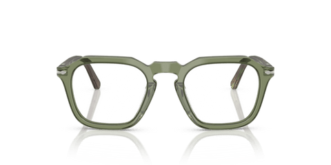 Transparent Green - 0PO3292V 8056262492154 Persol Eyeglasses Unisex Square
