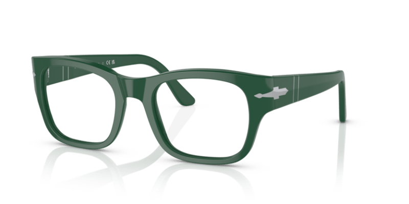 Green - 0PO3297V 8056597756341 Persol Eyeglasses Unisex Rectangle