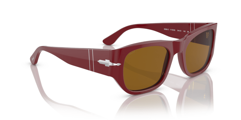 0PO3308S - Persol - (Bordeaux) Brown - 51 - 21 - 140 MM - Ardor Eyewear 8056597746885