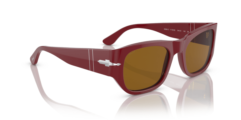 0PO3308S - Persol - (Bordeaux) Brown - 51 - 21 - 140 MM - Ardor Eyewear 8056597746885