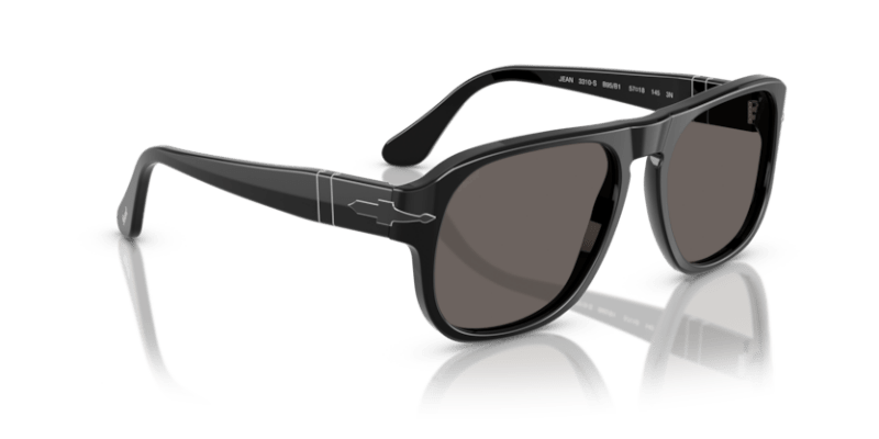 Black - 0PO3310S 8056262480908 Persol Sunglasses Unisex Rectangle