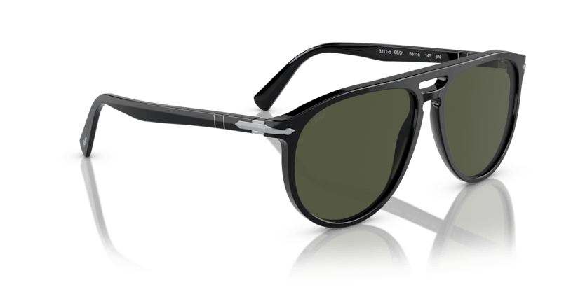 0PO3311S - Persol - (Black) Green - 55 - 15 - 145 MM - Ardor Eyewear 8056597823203