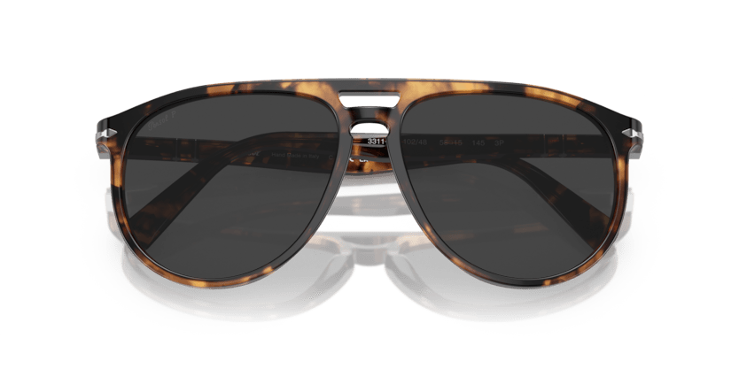 0PO3311S - Persol - (Honey Tortoise) Polar Black Polarized - 55 - 15 - 145 MM - Ardor Eyewear 8056597823104