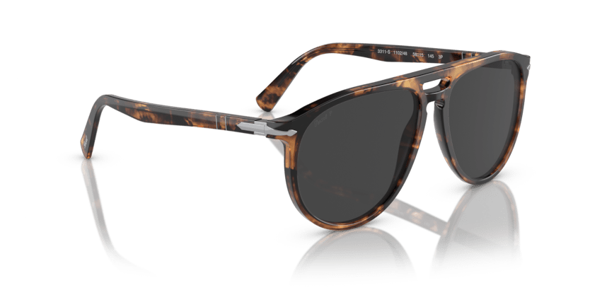 0PO3311S - Persol - (Honey Tortoise) Polar Black Polarized - 55 - 15 - 145 MM - Ardor Eyewear 8056597823104