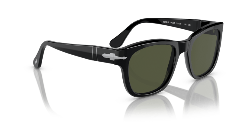 0PO3313S - Persol - (Black) Green - 52 - 20 - 145 MM - Ardor Eyewear 8056597810968