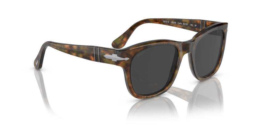 0PO3313S - Persol - (Caffe) Polar Black Polarized - 55 - 20 - 145 MM - Ardor Eyewear 8056597810937