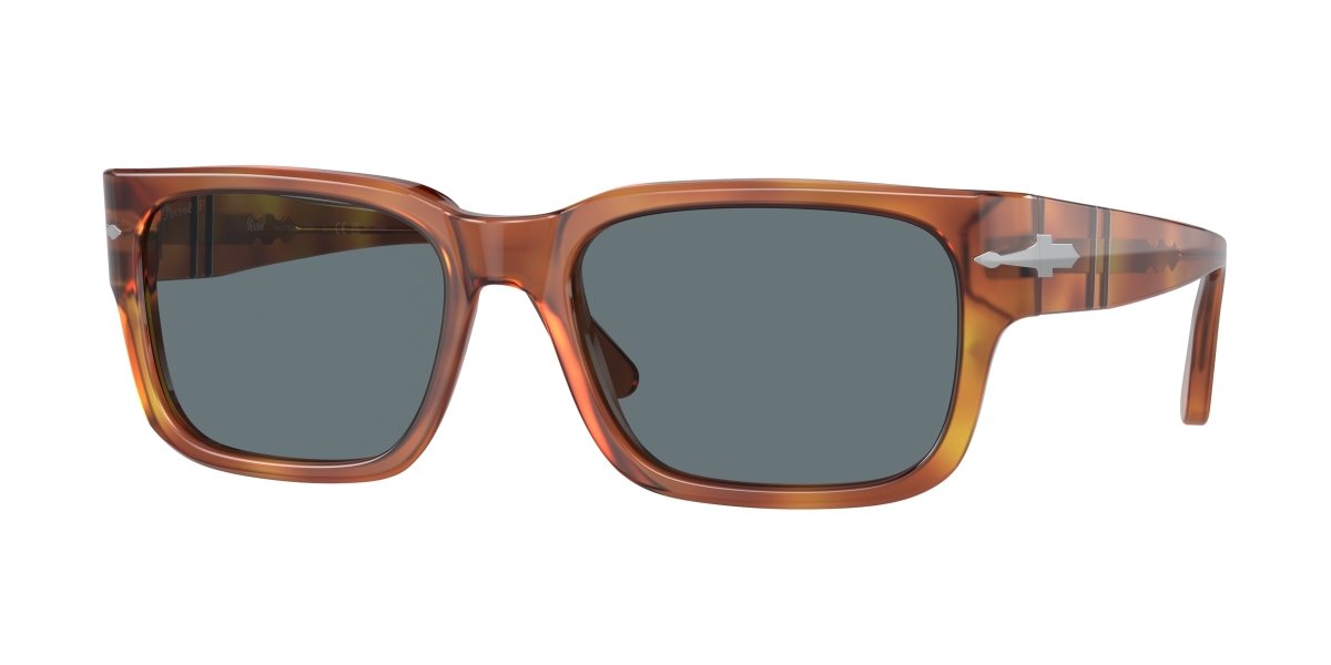 0PO3315S - Persol - (Terra Di Siena) Dark Blue Polarized - 55 - 19 - 145 MM - Ardor Eyewear 8056597823777