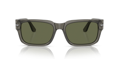 0PO3315S - Persol - (Transparent Taupe Gray) Polarized Green - 55 - 19 - 145 MM - Ardor Eyewear 8056597823692