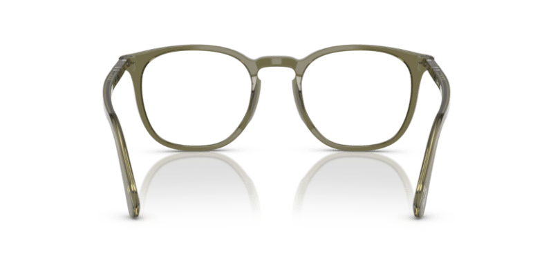 Olive Transparent Green - 0PO3318V 8056262232057 Persol Eyeglasses Unisex Phantos