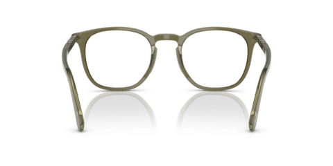 Olive Transparent Green - 0PO3318V 8056262232057 Persol Eyeglasses Unisex Phantos